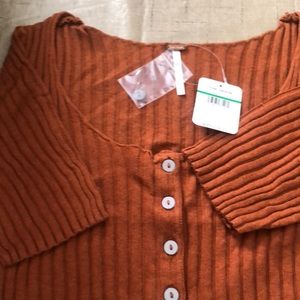 FREE PEOPLE TOP NWT LARGE